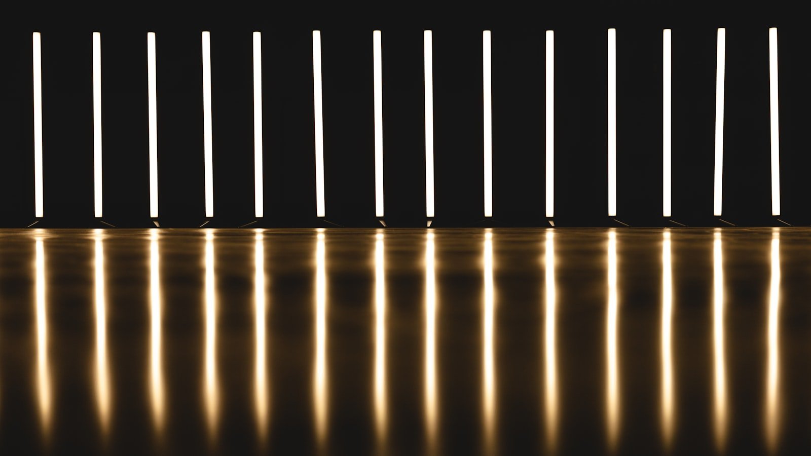 rows of LED light fixtures demonstrating high efficacy ratings required for EU ERP 2026 compliance