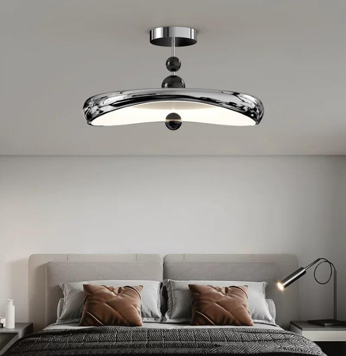 THC-009 ceiling light Chrome+Black