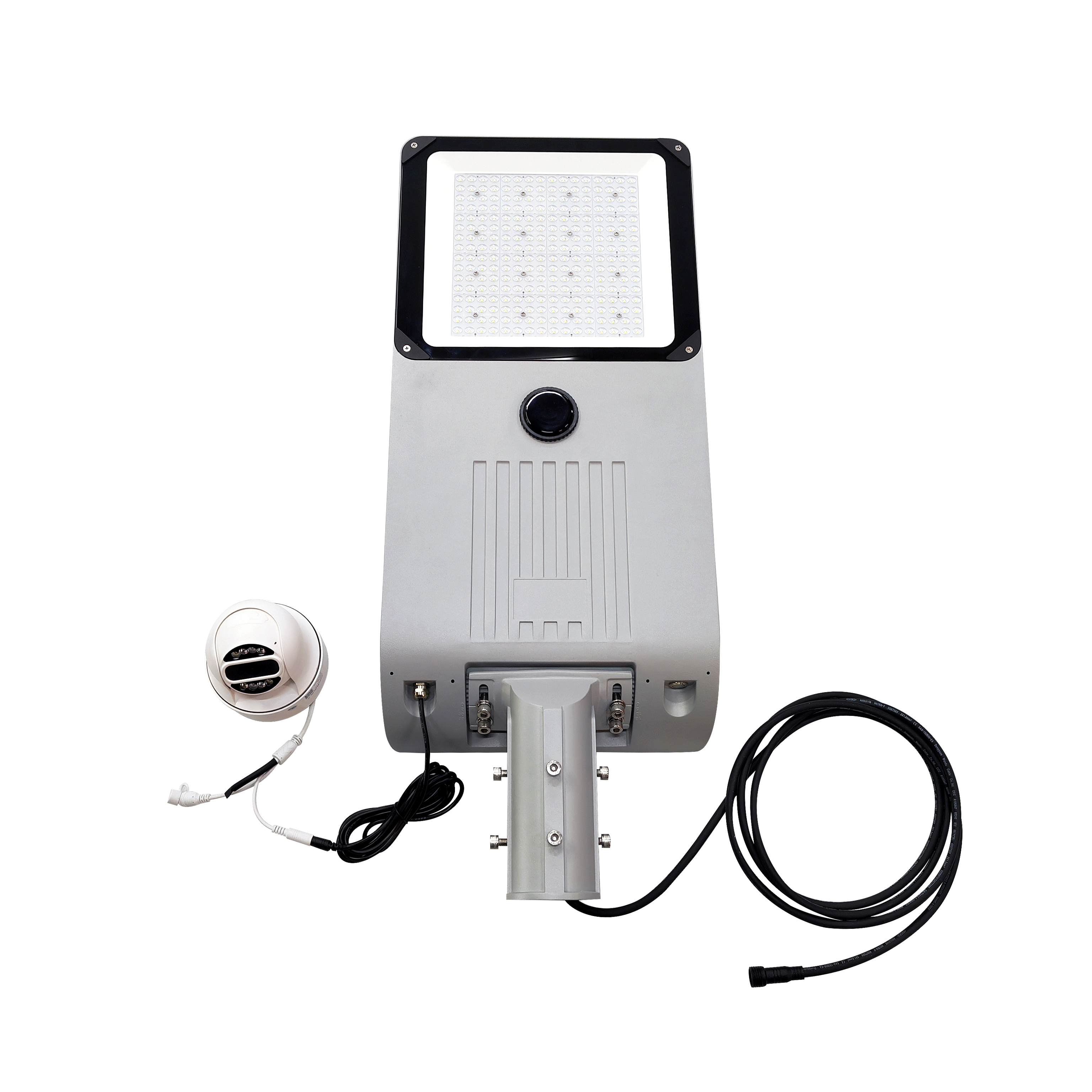 LFT sensor solar street light with monitoring display