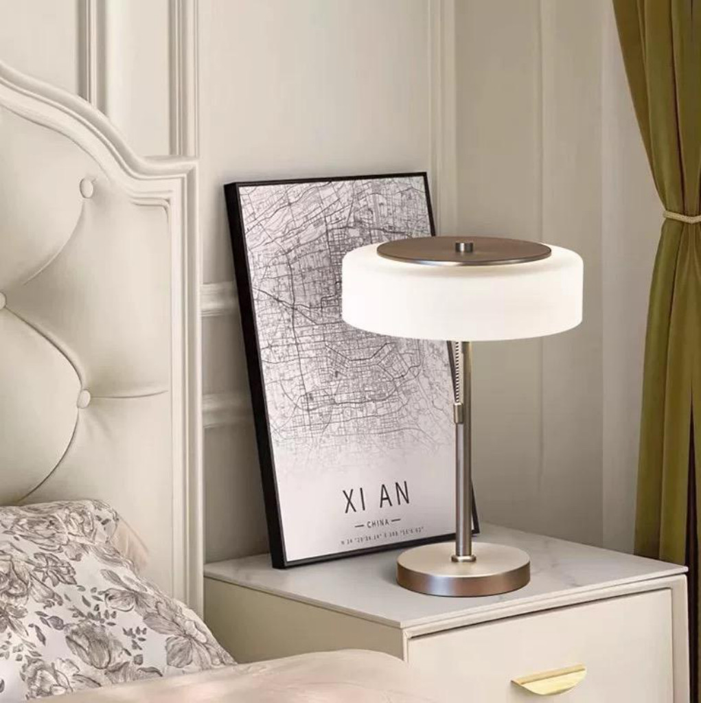 THT-019 table lamp White+Silver