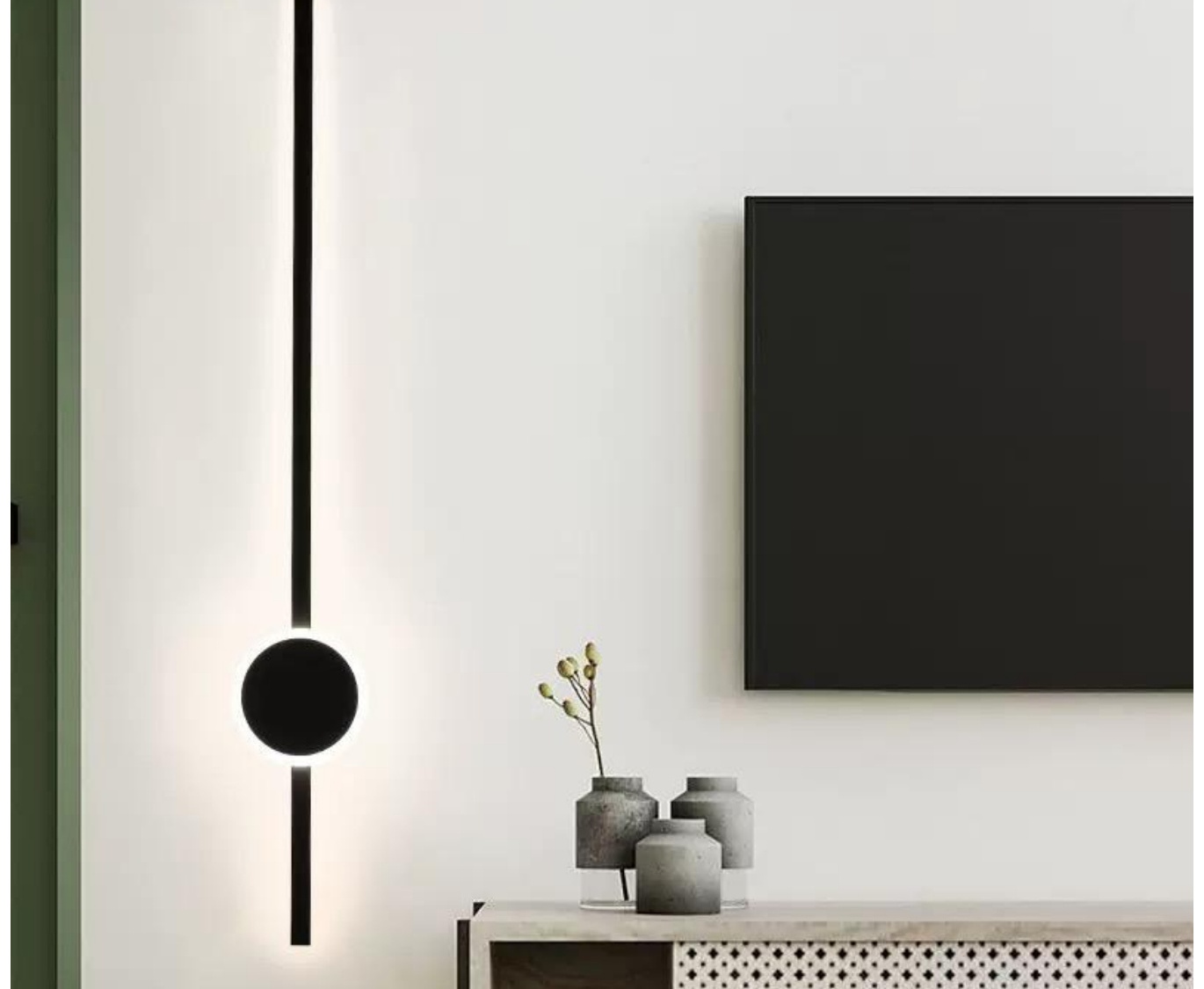 Minimalist long wall lamp (Rou wall lamp THW-016