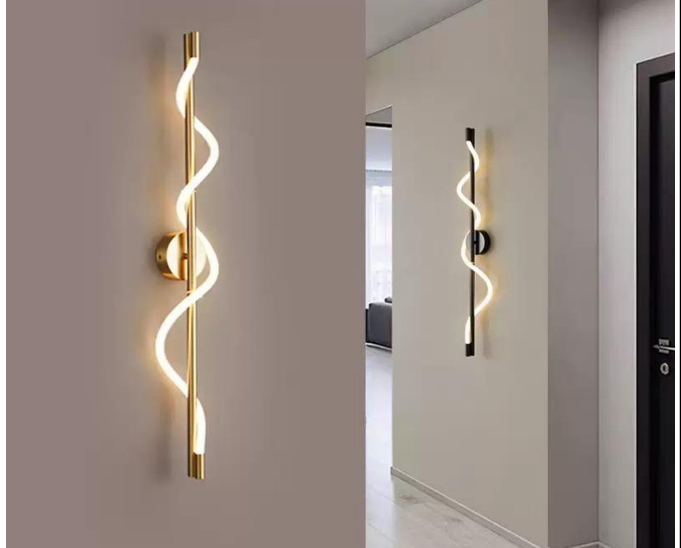 Minimalist long wall lamp (Rou wall lamp THW-034