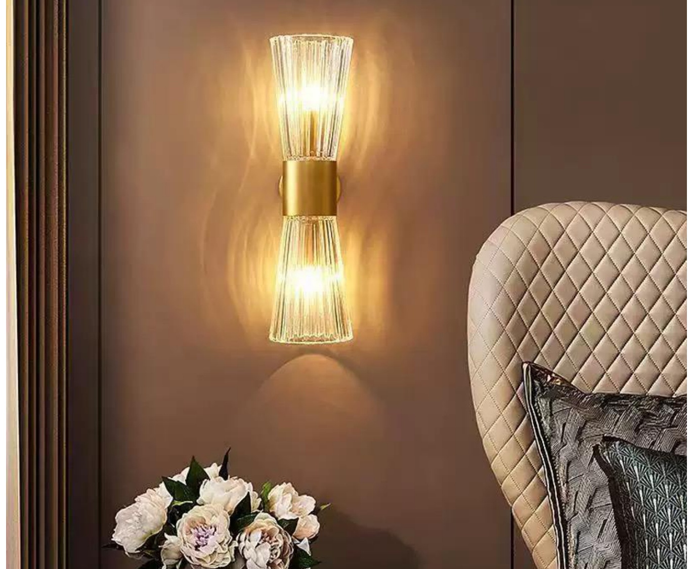 Minimalist long wall lamp (Rectangular Ceiling Rose) - THW-042 wall lamp product photo