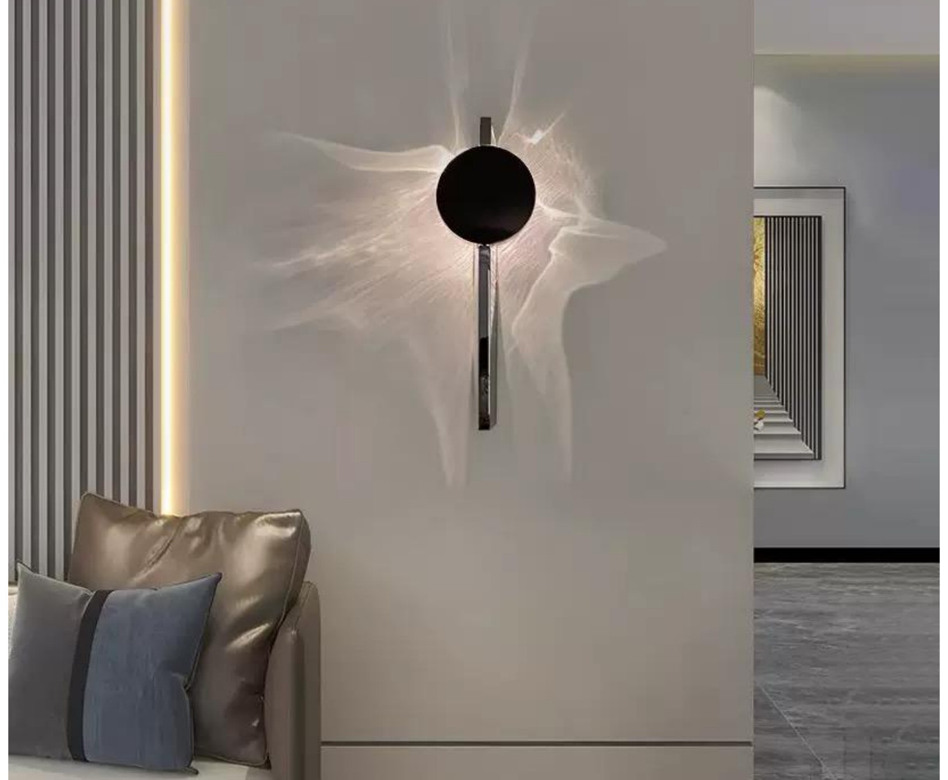 2 Heads - THW-070 wall lamp product photo