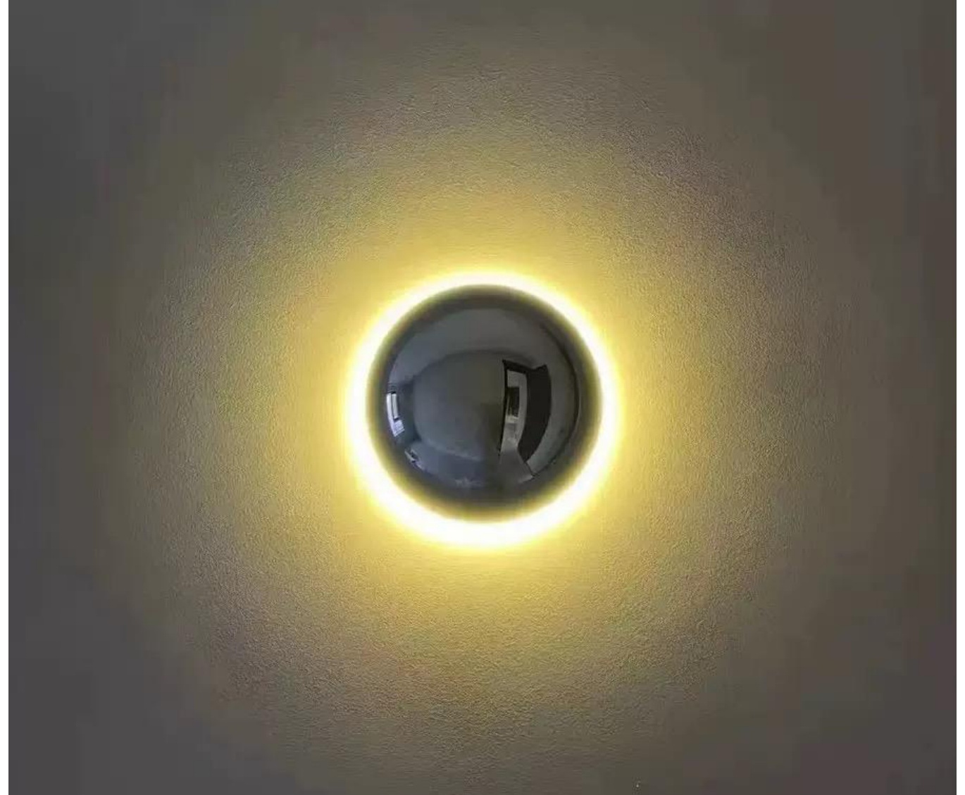 Minimalist hanging wall lamp (Round Ceiling Rose) - THW-110 wall lamp product photo