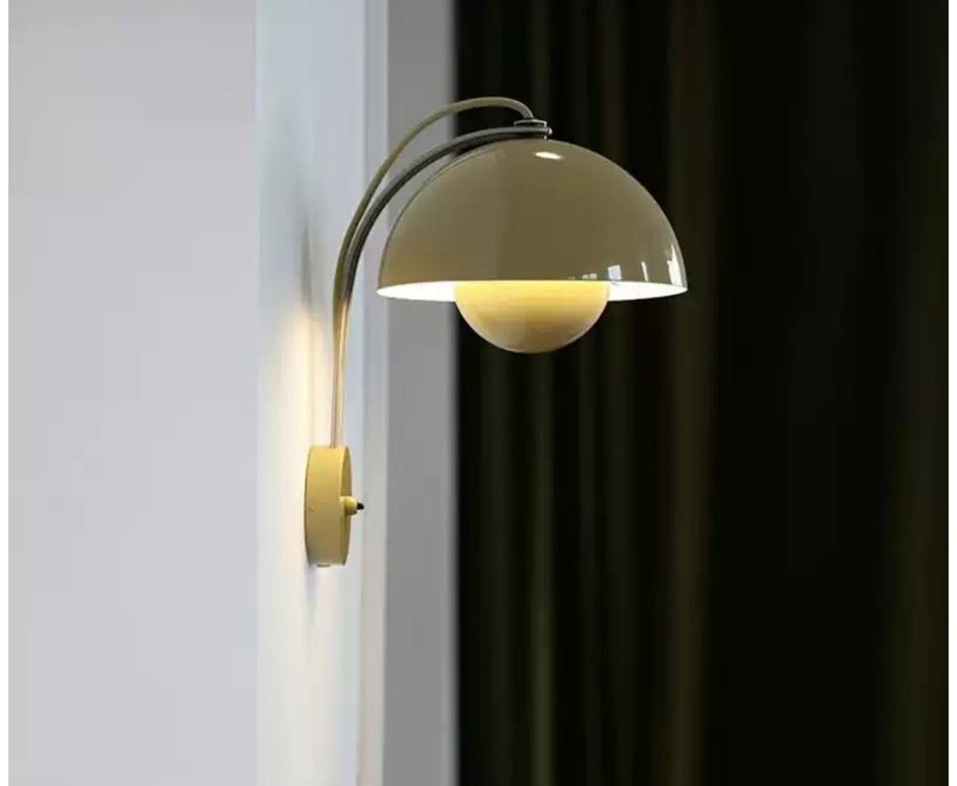 Minimalist hanging wall lamp (Round Ceiling Rose) - THW-117 wall lamp product photo