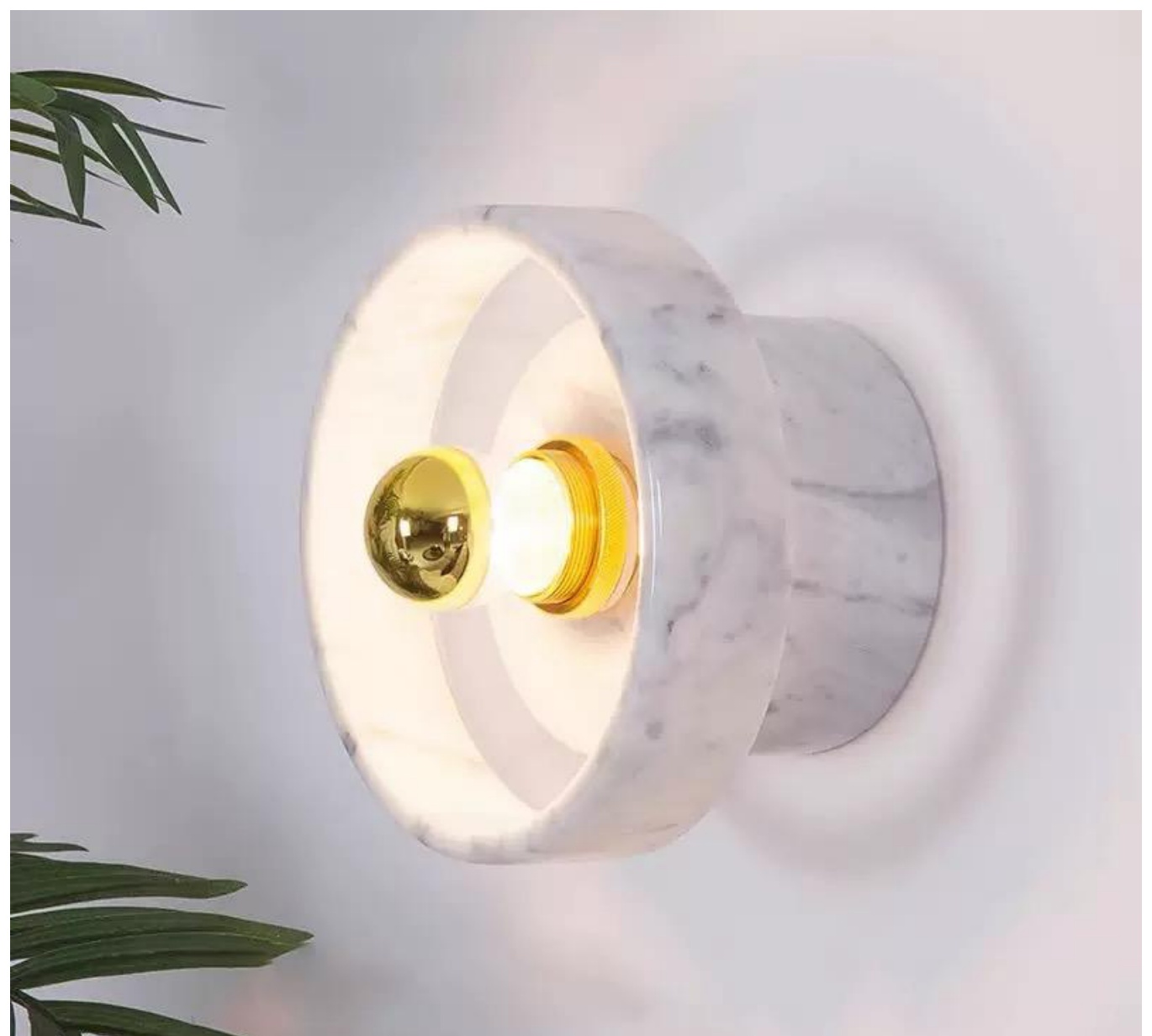 Minimalist wall lamp (Round Ceiling Rose) - THW-120 wall lamp product photo