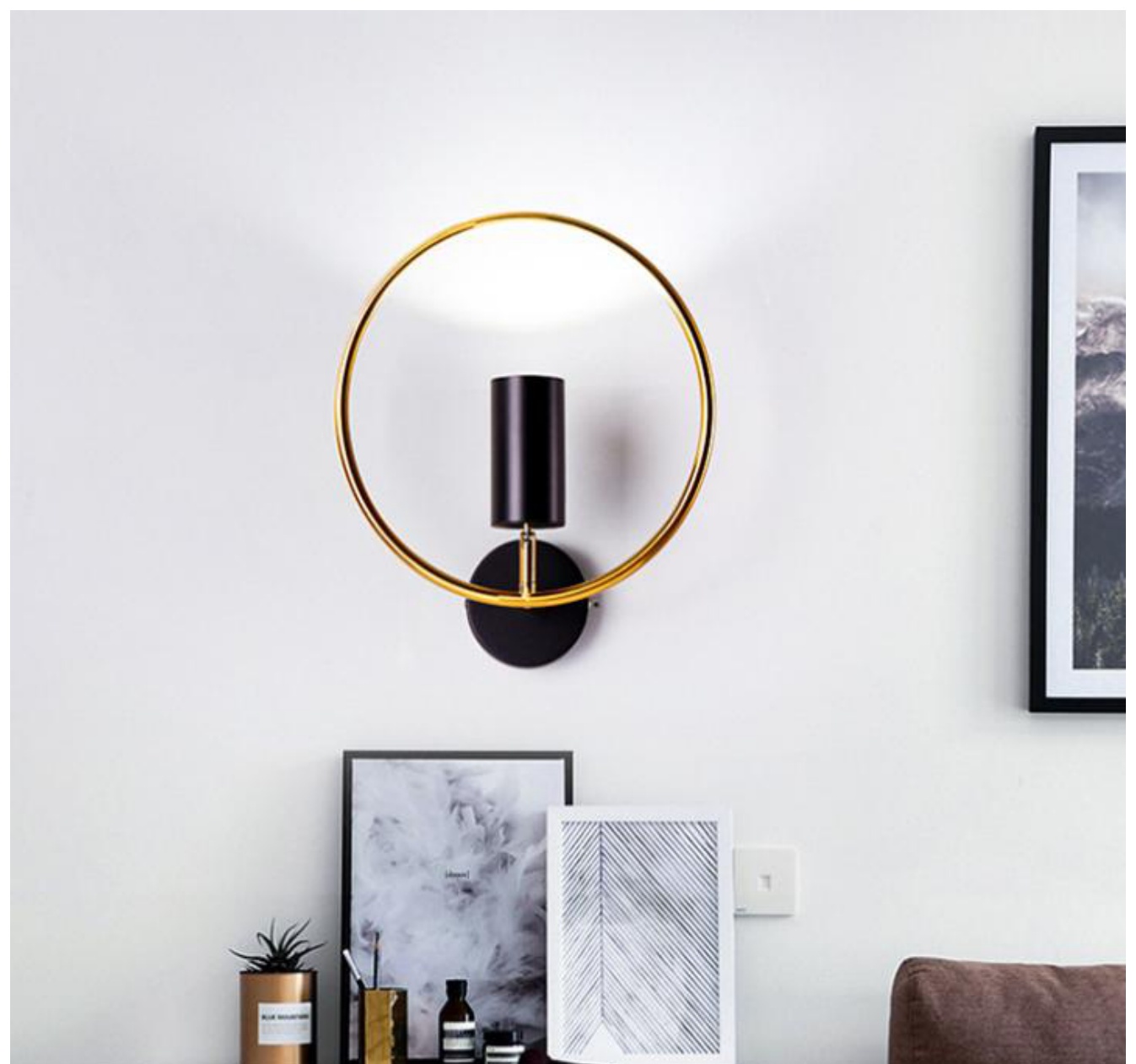 Aluminum Musical Note Wall Lamp - THW-229 wall lamp product photo