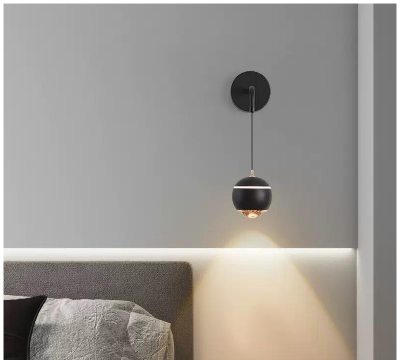 Metal ceiling rose - THW-234 wall lamp product photo