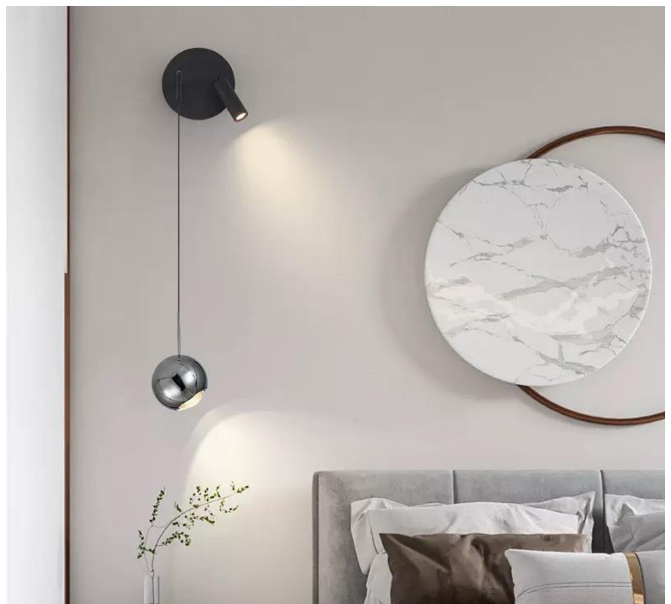 Metal ceiling rose - THW-235 wall lamp product photo