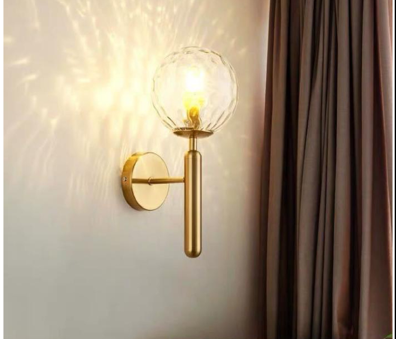 All brass material - THW-258 wall lamp product photo