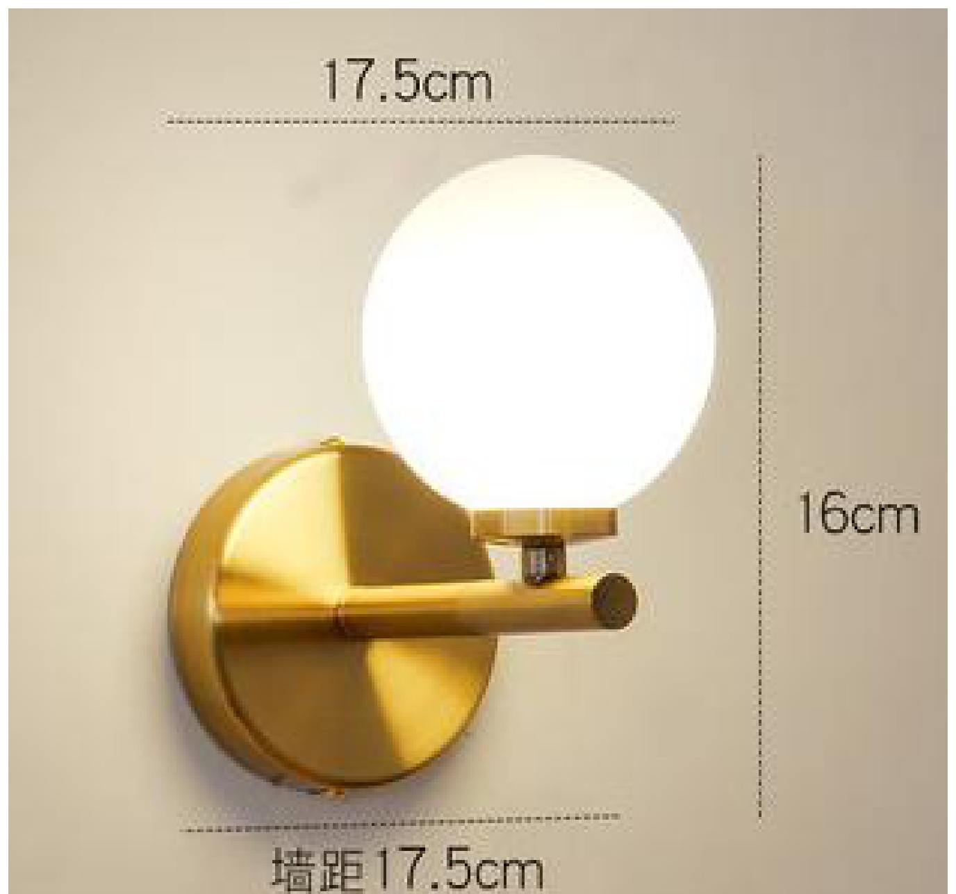 Metal Ceiling Rose : 100 x 20mm - THW-265 wall lamp product photo