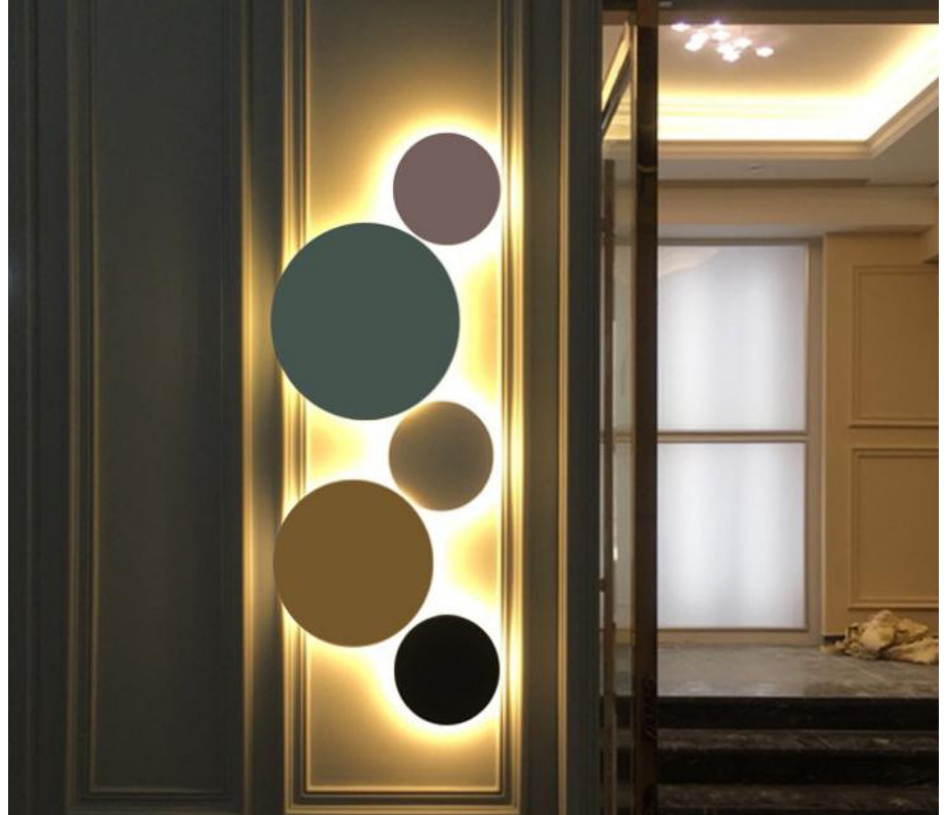 Induction embedded step light - THW-295 wall lamp product photo