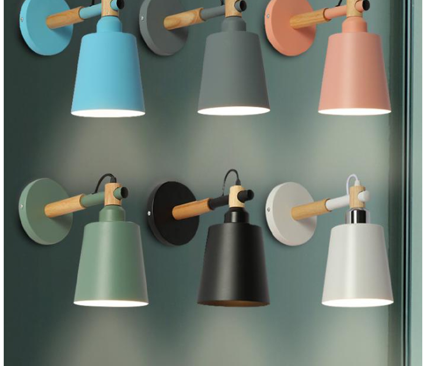 RGB colorful sun flower wall lamp - THW-330 wall lamp product photo