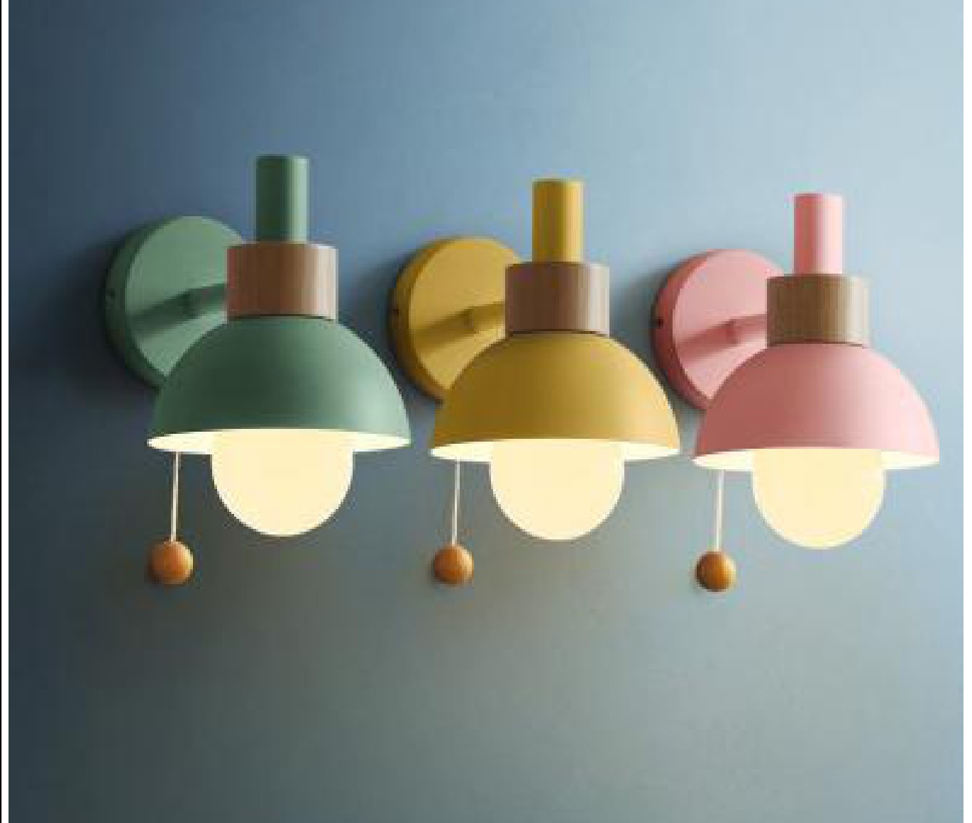 Color Macaron Wall Lamp - THW-333 wall lamp product photo